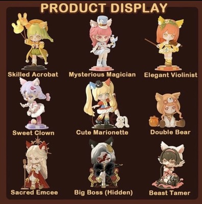 Miroo Circus Carnival Series Blind Box confirmed figure