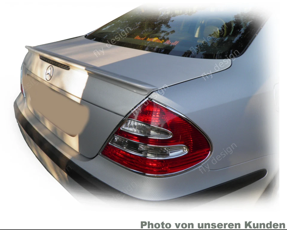 Heckspoiler passend für Benz W211, Hinterteil, Sportlicher Stil Typ A Rear - Bild 3 von 4