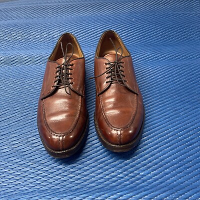 【Allen Edmonds】Bradley Uチップ US8.5D 26.5 Allen Edmonds Bradley Burgundy Shell Cordovan Split Toe Derby