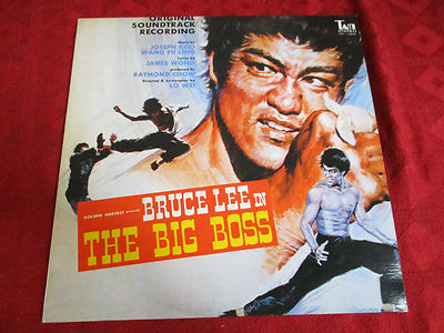 LP OST Bruce lee in The Big Boss JOSEPH KOO & WANG FU LING JAPAN PRESS