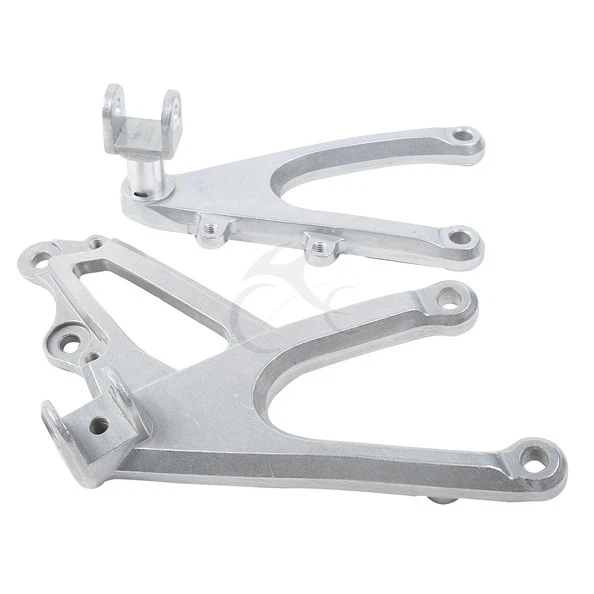 Juego de reposapiés delanteros aptos para Yamaha YZF R1 YZF-R1 2007-2008 Foto 4 de 4