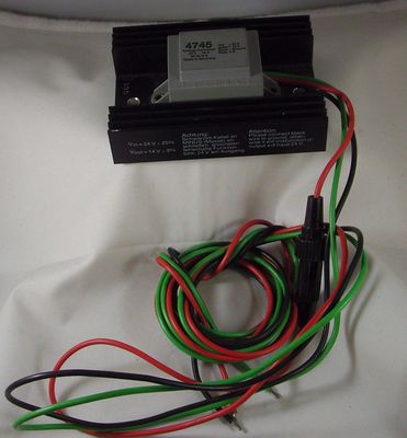 GERMAN MADE 24V to 12V DC 56 Watt Voltage Reducer 4745