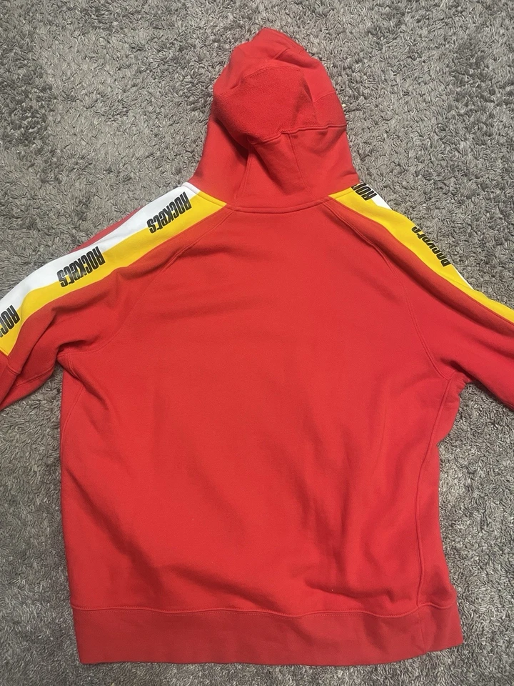 ¡Sudadera Nike Houston Rockets XL! Rockets Clásicos Ketchup y Color Mostaza Foto 3 de 4