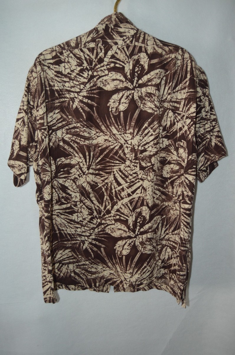 VTG Polo Ralph Lauren Mens Shirt sz XL Clayton Silk Linen Blend