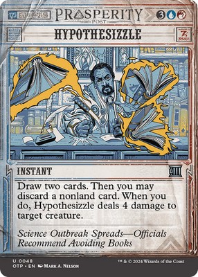 Hypothesizzle [Outlaws of Thunder Junction: Breaking News] Foil Near Mint