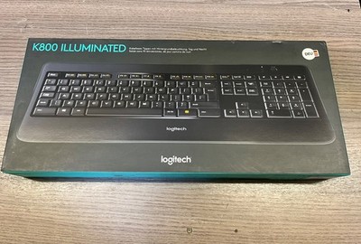 logitech k800 illuminated wireless keyboard
