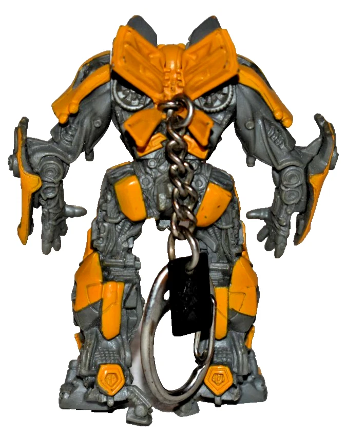 2009 Hasbro Transformers Revenge Of The Fallen Bumblebee Keychain Backpack Clip - Image 2 of 2