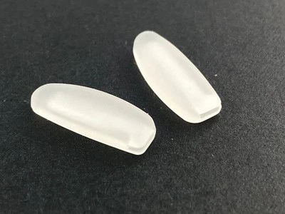 1 Paar Originale ic! Berlin Nasenpads weiß Silikon Ersatz Nase Pads