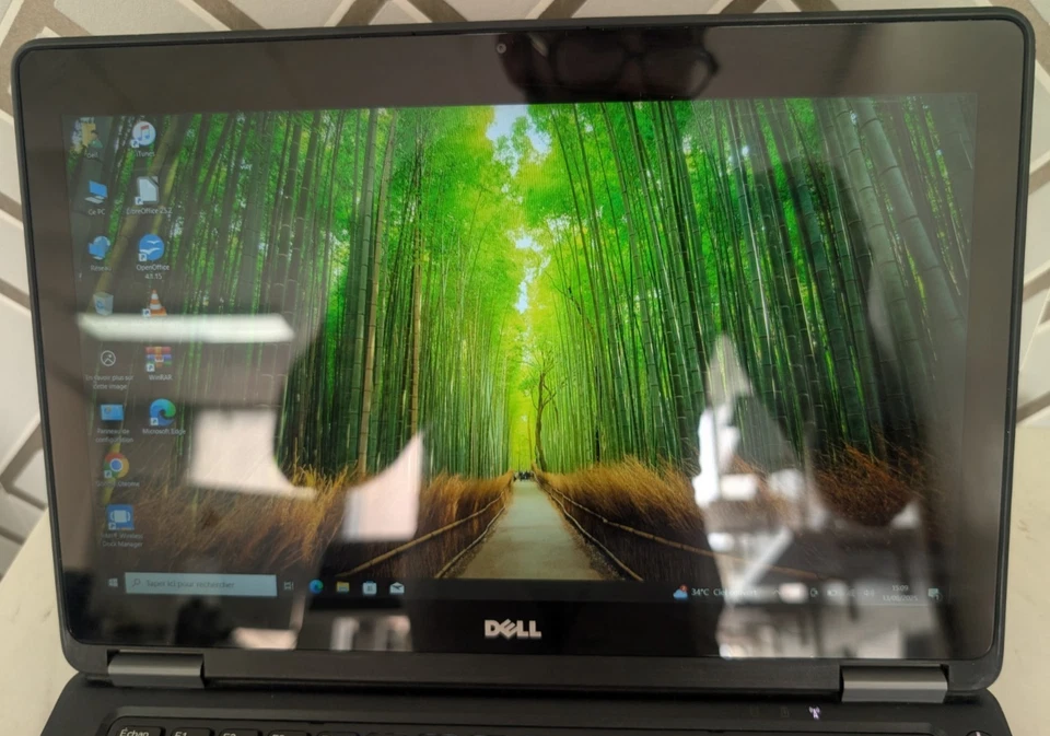 DELL latitude E7250 core i5 5eme gén avec 8 gb ram 256 Ssd ecran tactile - Photo 4/4