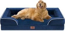 Orthopedic Dog Bed Extra Large Dogs 42x30 Inch Waterproof Egg Crate Foam XL Pet