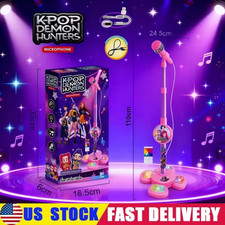Cosplay Kpop Demon Music Microphone Children's Toy with Light Microphone 2026 JQ