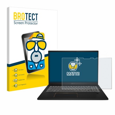 BROTECT Schutzfolie Entspiegelt für MSI Summit E16 Flip Matt Antireflektierend