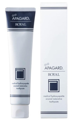 Sangi APAGARD ROYAL 135g Hydroxylapatit-Schmelz restaurative Zahnpasta Japan NEU