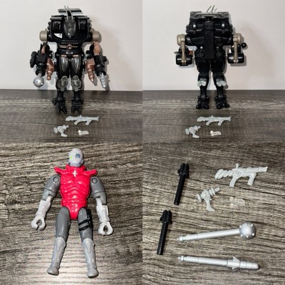 Tech Wars S.H.O.C. Navy Tech-Suit Action Figure Weapons V.E.N.O.M. Exo Squad