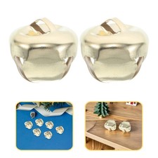 200 Pezzi Campanella Croce Dorata Campanelle Albero di Natale per Progetti Artigianali