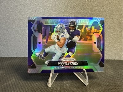 2025 Panini Prizm - Lockdown! Roquan Smith #8 Silver Prizm