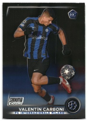 Valentín Carboni RC Stadium Club Chrome UEFA Club Competitions 45 Inter Milan 20