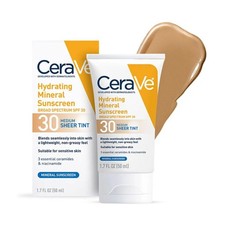 CeraVe Hydrating Mineral Sunscreen SPF 30