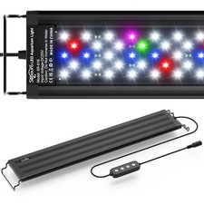 Led Aquarium Light for Plants-Full Spectrum Fish Tank Light with Timer Auto O...