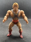 Vintage 1981 MOTU He-Man Action Figure Mattel Taiwan Original Loose Soft Head