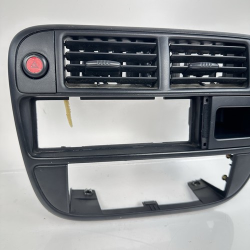1996-98 Honda Civic OEM Center Dash Climate Control AC Air Vent Radio Bezel Trim - Picture 2 of 8