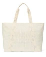 Victoria s Secret PINK White Bling Tote Bag