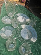 9 Princess House Fantasia Dinnerware Lot Poin...