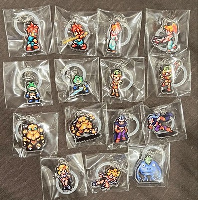 Chrono Trigger Keychain Complete Set Square Enix Capsule Toy Rare