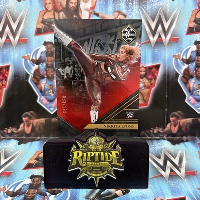 Nikkita Lyons WWE Panini Chronicles 2023 Limited Base Red /199 #239
