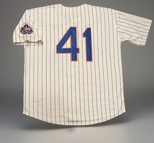 Tom Seaver New York #41 Jersey Mens XL 1969 Mets Home Cream Retro Throwback