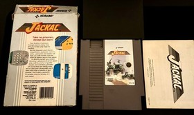 Nintendo NES Jackal Authentic Complete in Box Konami CIB