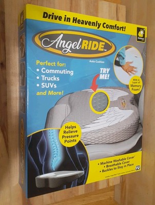 ANGEL RIDE:  Premium Auto Cushion/Pillow Memory Foam ''AS-SEEN-ON-TV'' LUMBAR+++++
