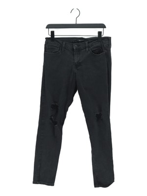Flying Monkey Damen Jeans W 30 in schwarz Baumwolle