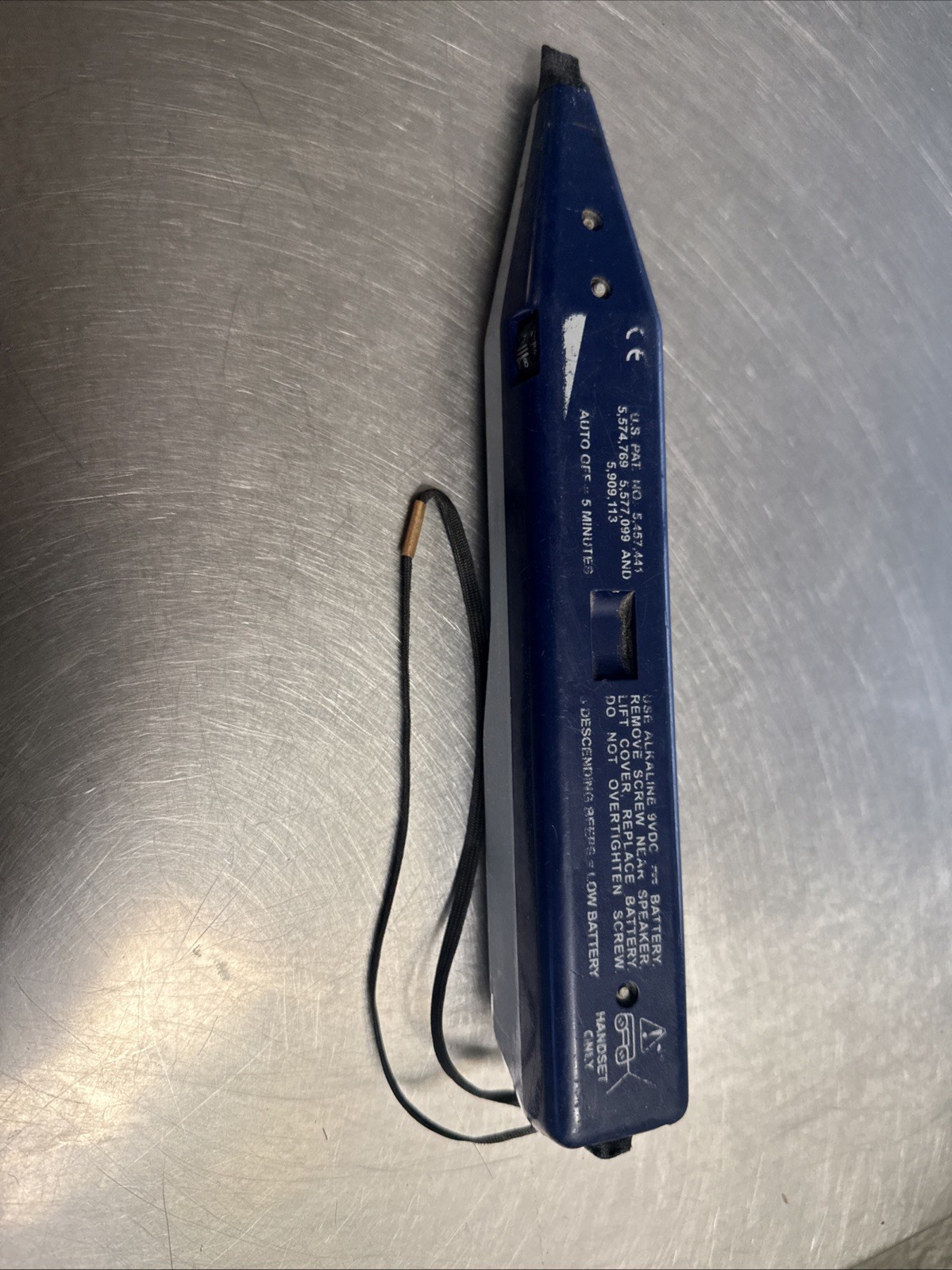 TEMPO Greenlee 200FP Durable Compact Inductive Amplifier Filter Tone Probe