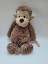 Jellycat Bashful Monkey Medium 12" Plush Stuffed Toy