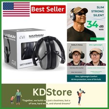 34dB NRR Earmuffs - Trusted, Lightweight Protection for Shooting and Sensory Use