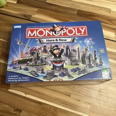 MONOPOLY Here & Now Edition - Vtg Board Game (Brand New | NIB | Factory Sealed) 