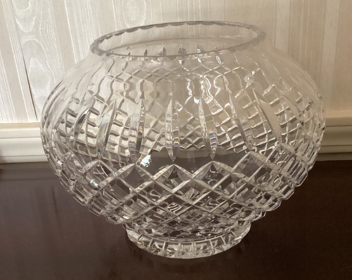 CUENCO WATERFORD CRISTAL PLOMO 10". (1.91.25) - Imagen 2 de 10