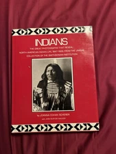 Indians: Photographs from the Collection of the Smithsonian 1973 HC DJ Illus. VG