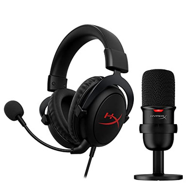 HyperX - Streamer Starter Pack (SoloCast Wired USB Condensor Microphone and
