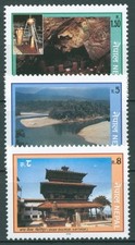 Nepal 1993 Buildings Temple 551/53 MNH