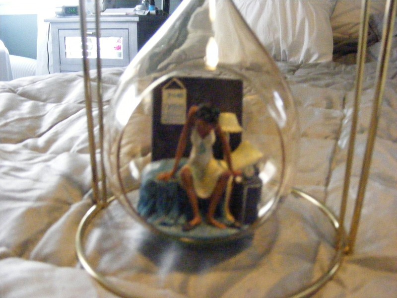 Annie Lee Large Ornament Blue Monday New