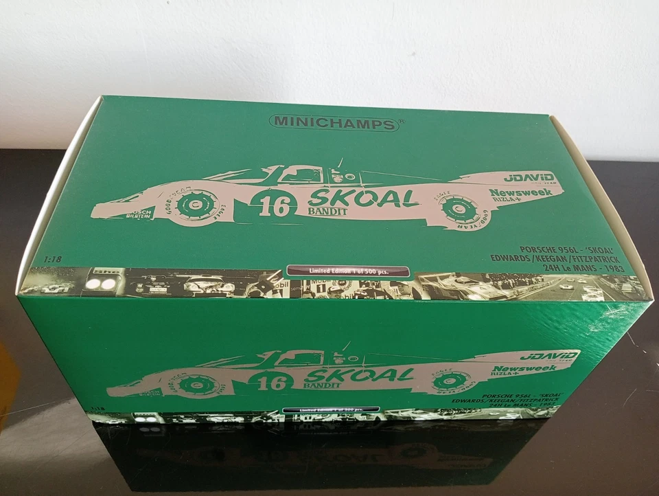 Minichamps 1/18 Porsche 956L 'SKOAL' 1983 24H Le Mans Limited Edition 500 Pcs - Immagine 2 di 4