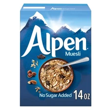 Muesli No Sugar Added Cereal, Heart Healthy Cereal with Wheat Flakes, Rolled ...