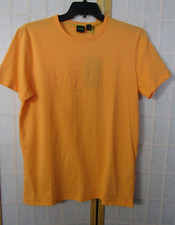 NWT Hugo Boss Orange On Orange Classic Short Sleeve T-Shirt Men's Size XL