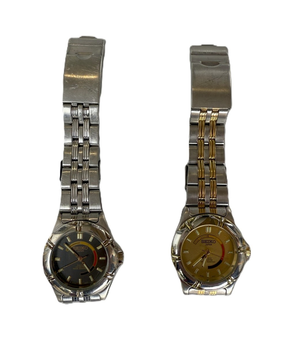 Vintage Seiko Space Command Series 7N89-5000 Watch 100m Water