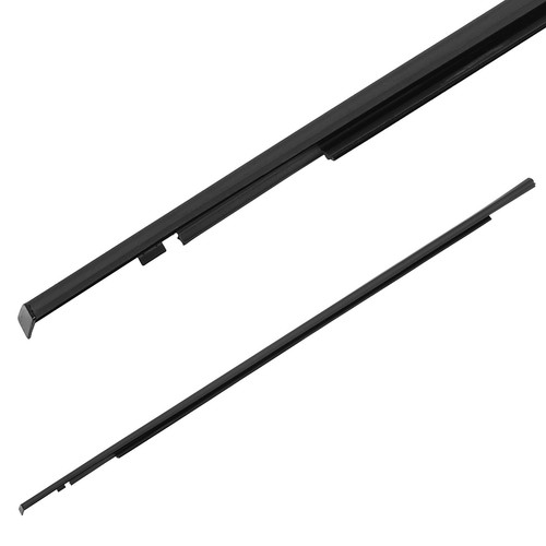 For Honda Civic Sedan 2016-2019 Black Window Weatherstrip Molding Trim Rubber - Picture 15 of 16