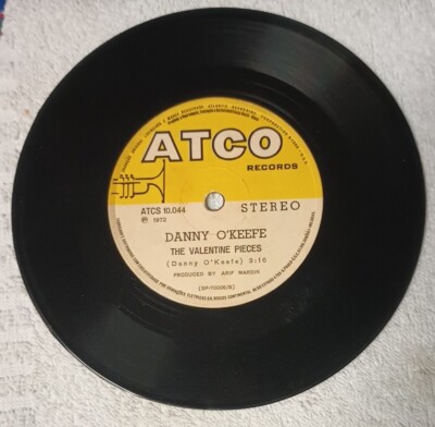 Danny O'Keefe Good Time Charlies Got the Blues Valentine Pieces 7'' Vinyl Record 