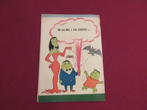 1963 1. AUSGABE " Herr und Frau J. BÖSER WISSENSCHAFTLER " GOLD SCHLÜSSEL TV CARTOON COMIC BUCH - Bild 14 von 15