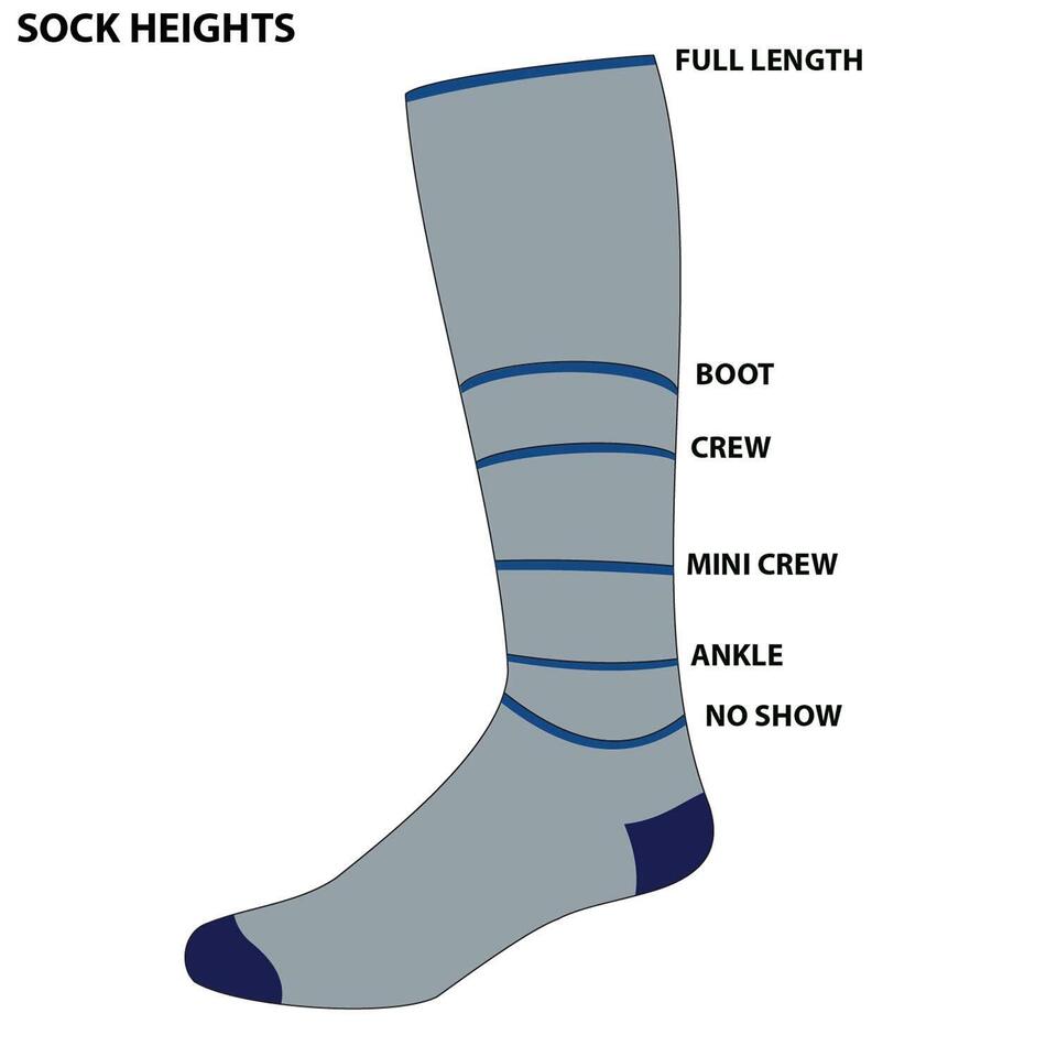 USA Made - Mini Crew Socks - All Season Lightweight - Hiking Socks ...